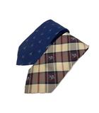 バーバリーズ Burberrys CELINE ネクタイ レギュラータイ 2点 まとめ 総柄 絹 シルク マルチカラー ■GY99 /MQ
