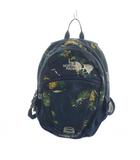 ザノースフェイス THE NORTH FACE リュックサック バックパック デイパック ロゴ 総柄 紺 ネイビー ■GY99 /MQ