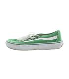 バンズ VANS スニーカー シューズ 靴 ロゴ キャンバス 25cm 緑 グリーン ■GY99 /MQ