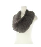 アンタイトル UNTITLED StretchFur ACCESSORY ファースヌード マフラー 毛皮 ラビット グレー /CK2 ■GY99