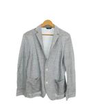 HOMME ジャケット 上着 48 グレー テーラードカラー 長袖 /MN29 ■GY99