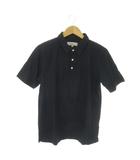 ロッソ ROSSO アーバンリサーチ ポロシャツ L 紺 ネイビー 無地 レギュラーカラー 半袖 /AO18 ■GY99