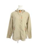 ヘリーハンセン HELLY HANSEN ナイロンジャケット ジップパーカー アウトドアウエア M ベージュ フード付き 長袖 無地 /AH11 ■GY99