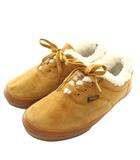 バンズ VANS ムートンスニーカー スエード ローカット US7 25㎝ 茶色 ブラウン /XZ ■GY99