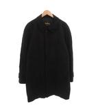 ウィンドアーマー WIND ARMOR ステンカラーコート カシミア100% ひざ丈 3L 紺 ネイビー /FF ■GY06