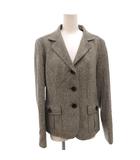 バーバリー ロンドン BURBERRY LONDON テーラードジャケット ブレザー ウール 42 グレー /FF ■GY50