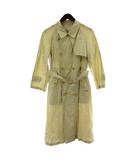 バーバリーズ Burberrys 90’S スプリングコート トレンチ 5AP ベージュ 薄手 白タグ ヴィンテージ ミドル丈 FV435-024-01 /PP ■GY50