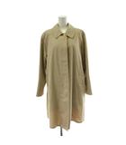 バーバリーズ Burberrys 90’S ステンカラーコート ベージュ 白タグ 金ボタン ミドル丈 FVG07-010-40 /PP ■GY50