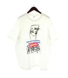 × ジャンポールゴルチエ Jean Paul GAULTIER 19SS Logo Tee Tシャツ カットソー 半袖 クルーネック ボックスロゴ プリント XL 白 ホワイト /XZ ■GY68