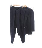 カールヘルム Karl Helmut 美品 セットアップ スーツ ジャケット パンツ ダブル 総裏地 L 紺 ネイビー /SJ ■GY12
