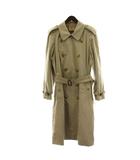 バーバリーズ Burberrys トレンチコート ベージュ ヴィンテージ ダブル ノバチェック 長袖 ロング丈 /PP ■GY12