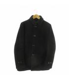 エディフィス EDIFICE UNE PROPOSITION DE LELEGANCE ステンカラーコート 48 黒 ブラック ベルト /AO14 ■GY99