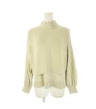 グリーンレーベルリラクシング ユナイテッドアローズ green label relaxing アンサンブル ツイン ニット ベスト セーター ベージュ /CK25 ■GY99