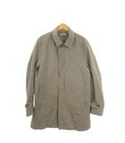 ユニクロ UNIQLO ステンカラーコート M 茶 ブラウン キルティングライナー付き 比翼 /MN8 ■GY99