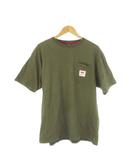  エフティーシー FTC Tシャツ 半袖 スケートボード スポーツ ロゴ L 緑 カーキ /CK20 ■GY99