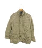 ヘンリーコットンズ HENRY COTTON'S フィールドジャケット M-65 ミリタリー 50 カーキ スタンドカラー /MN30 ■GY99