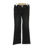 リーバイス レディースタイル LEVI'S LADY STYLE S perfect body デニムパンツ ジーンズ フレア ブーツカット 27 黒 ブラック /XZ ■GY99