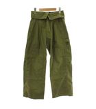 ガリャルダガランテ GALLARDAGALANTE カーゴパンツ ワイド ハイウエスト 0 カーキ /XZ ■GY99