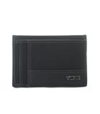 トゥミ TUMI カードケース パスケース 黒 ブラック クリップ付き スリム ロゴ ■GY35 /RI ■OS