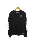 ナイキ NIKE AIR JORDAN パリサンジェルマン ロンT Tシャツ カットソー サッカー M 黒 ブラック 長袖 クルーネック ロゴ プリント /MN24 ■GY99