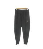 ナイキ NIKE AIR JORDAN スウェットパンツ S 黒 ブラック 無地 ドローストリングウエスト リブ裾 /AO40 ■GY99