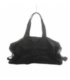 プラダ PRADA ボストンバッグ ショルダー 2WAY ナイロン ロゴ 三角プレート 黒 ブラック ■GY04 /MQ ■OH