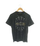 エムシーエム MCM Tシャツ 半袖 スタッズ  ロゴ S ブラック /DF ■GY35