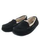 アグ オーストラリア UGG australia アンスレー ANSLEY モカシンシューズ スリッポン スエード ブラック US7 3312 /YO38 ■GY35