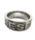 ディーゼル DIESEL リング アクセサリー 指輪 ロゴ 16号 シルバー色 ■GY35 /MQ