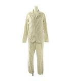 エンジニアードガーメンツ Engineered Garments セット ジャケット オールインワン ノースリーブ 総柄 1 アイボリー グレー /NR ■GY35