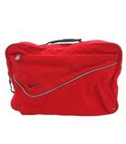 ナイキ NIKE スポーツバッグ ダッフルバック 赤 レッド ジッパーポケット 斜めパイピング 持ち手 /TL ■GY99