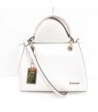  アンドシュエット &chouette ハンドバッグ ショルダー ベージュ ロゴ バッグチャーム付き /NU ■GY99
