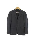 コムサイズム COMME CA ISM テーラードジャケット SS 紺 ネイビー ピンストライプ /CK13 ■GY99