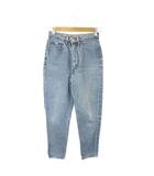 リーバイス Levi's W626-0217 デニムパンツ ジーンズ W29 青 ライトブルー ハイウエスト クロップド ウォッシュ加工 /MN41 ■GY99
