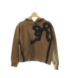 ランバンオンブルー LANVIN en Bleu パーカー スウェット 長袖 38 モカ ブラック /DO ■GY99