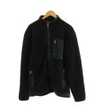 カブー KAVU フリースジャケット ジップアップ アウター L 黒 ブラック /AN13 ■GY99