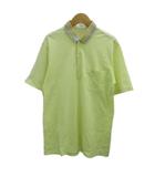 ダンヒル dunhill ポロシャツ M 黄色 イエロー 半袖 /HO20 ■GY99
