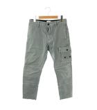 ストーンアイランド STONE ISLAND カーゴパンツ クロップド ジッパーフライ 12/156 グレー /DO ■GY06