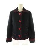 マークジェイコブス MARC JACOBS ジャケット シングル 花ボタン 4 ネイビー /HK ■GY06