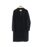 B&Y ユナイテッドアローズ BEAUTY&YOUTH ビューティー&ユース チェスターコート ロング ウール S ネイビー /HK ■GY06