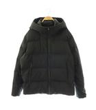 ユニクロ UNIQLO シームレスダウンパーカ ジャケット ジップアップ L ブラック /HK ■GY99