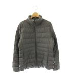 ユニクロ UNIQLO ダウンジャケット ジップアップ XL グレー /HK ■GY99