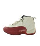 AIR JORDAN 12 スニーカー 130690-161 チェリー 観賞用 28cm 白 ホワイト 赤 レッド ■GY20 /MQ
