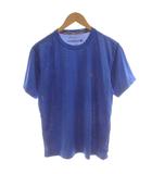 チャンピオン CHAMPION Tシャツ カットソー 半袖 ロゴ M 青 ブルー /AN59 ■GY03