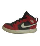 ナイキ NIKE PS ジョーダン1 ミッド ALT ブラック ジムレッド ホワイト PS Jordan 1 Mid ALT Black Gym Red White スニーカー キッズ 子供靴 レザー ハイカット US2Y 21cm 赤 レッド 黒 ブラック DR9745-061 /XZ ■GY69