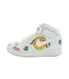 ナイキ NIKE SUPREME NBA  AIR FORCE 1 MID ’07 WHITE AQ8017-100 スニーカー シューズ 靴 レザー 27cm 白 ホワイト ■GY50 /MQ
