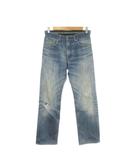 エドウィン EDWIN デニム ジーンズ 29 青 ブルー インディゴ ウォッシュ加工 /CK39 ■GY99