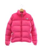ザノースフェイス THE NORTH FACE ダウンジャケット アウター ナイロン ハイネック ジップアップ ロゴ 刺繍 80 150-160cm ピンク NFD00A90 /BB ■GY18 ▲H