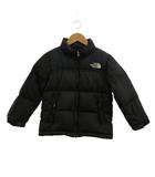 ザノースフェイス THE NORTH FACE ヌプシジャケット ダウンジャケット キッズ 子供服 110cm 黒 ブラック ロゴ 長袖 NDJ91863 /SH ■GY99