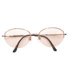 イヴサンローラン YVES SAINT LAURENT 眼鏡 メガネ サングラス 53 17 133 ゴールドカラー オーバル型 ハーフリム /NL ■GY99